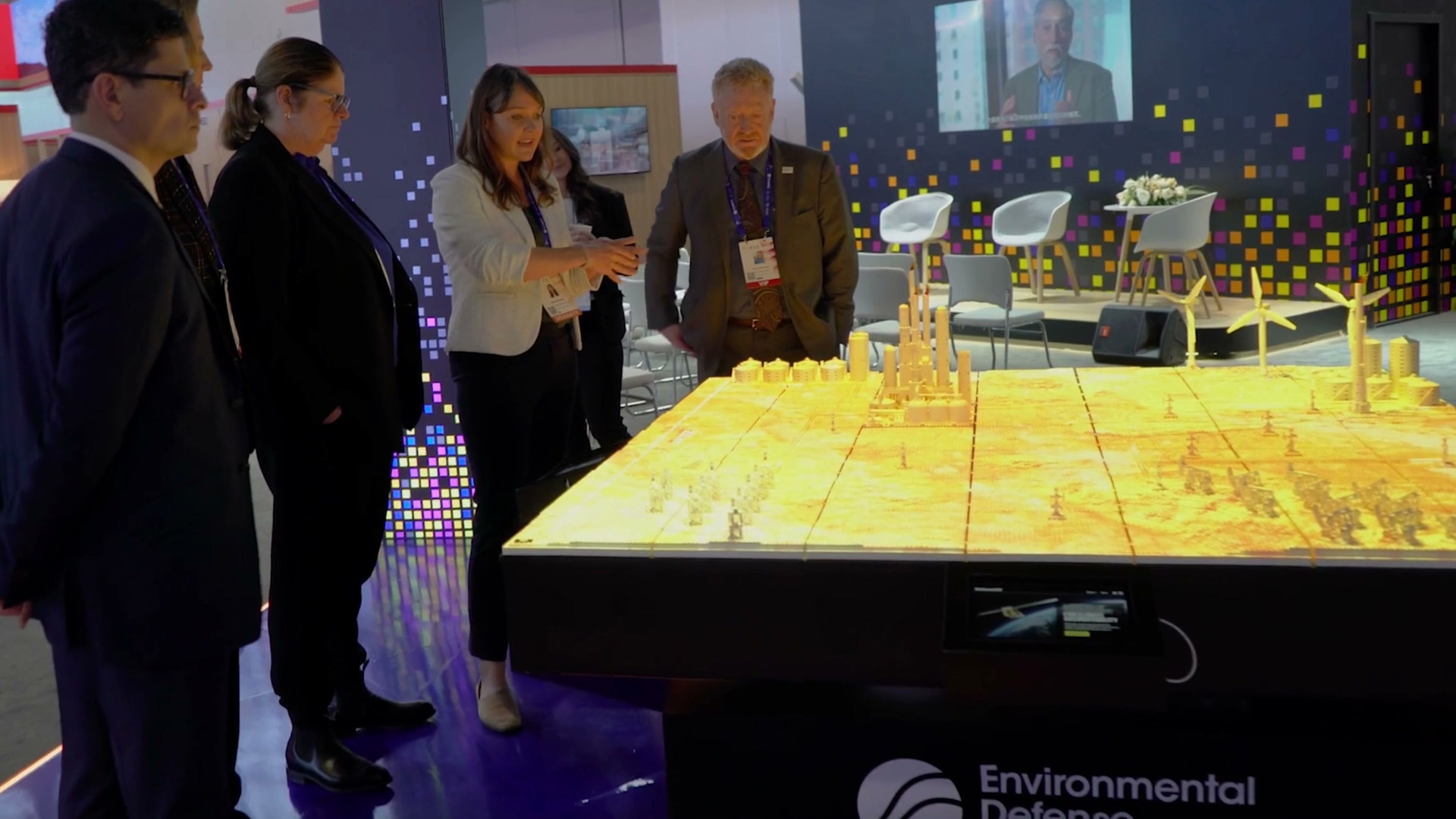 Environmental Defense Fund interactive experience at the World Gas Conference.